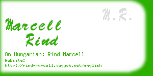 marcell rind business card
